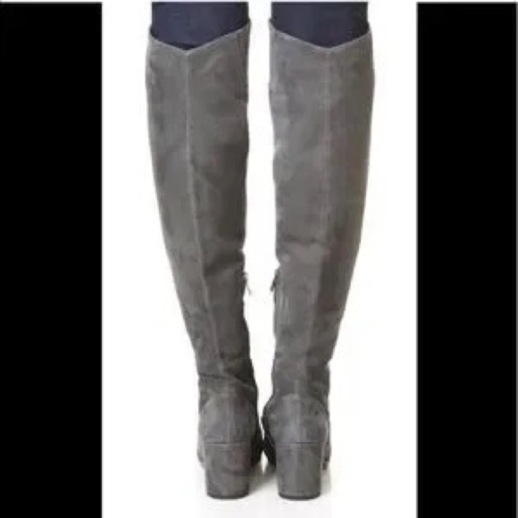 VINCE Blythe Over The Knee Suede Leather Boots in 6M NWOB - Picture 2 of 6